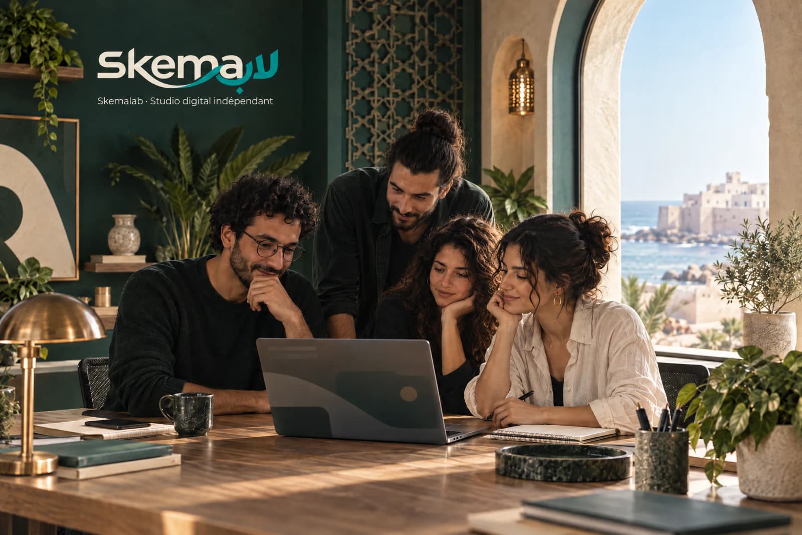 Espace de travail créatif de Skemalab