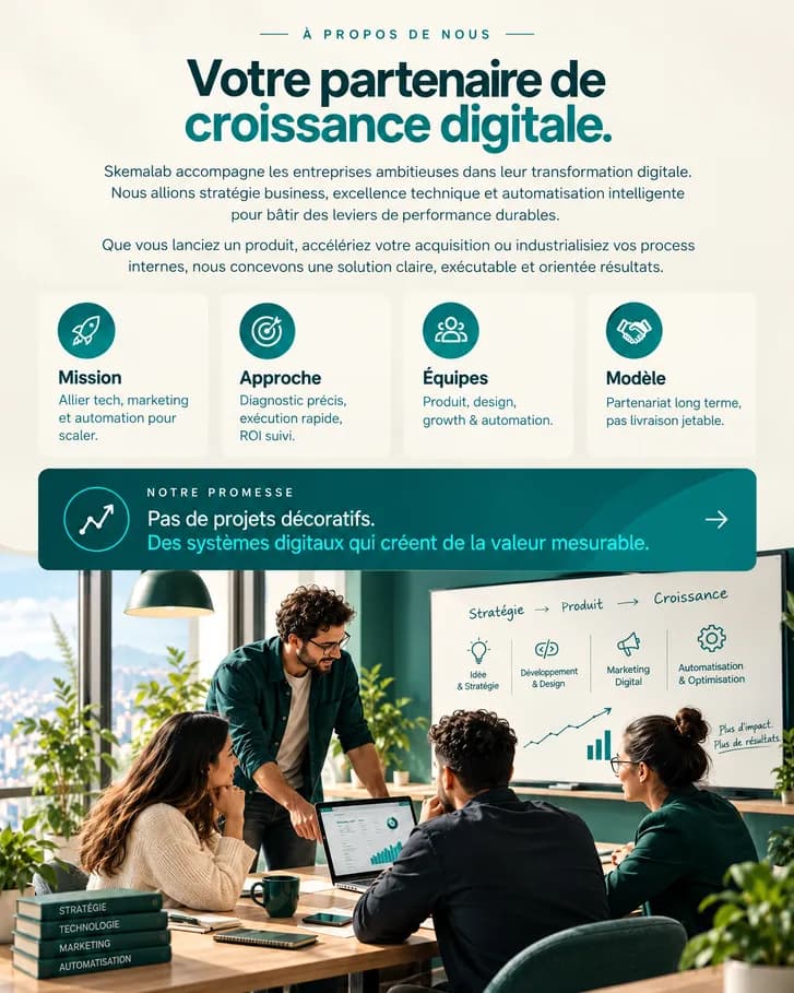 L’agence Skemalab, partenaire de croissance digitale